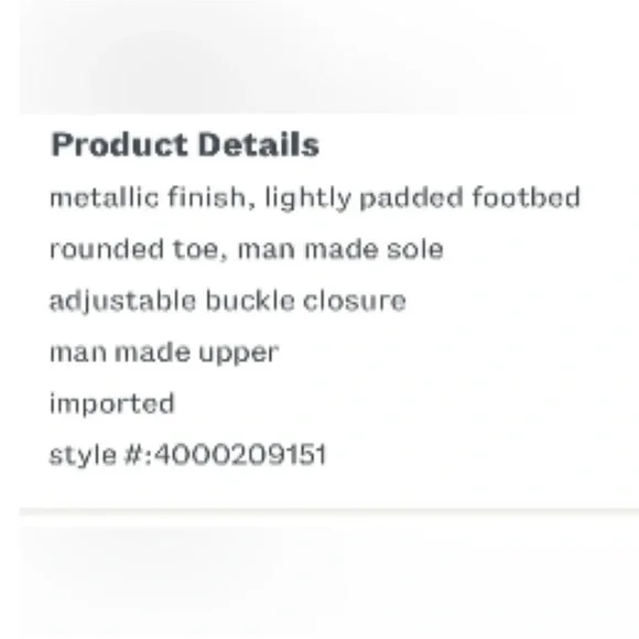 New Madden Girl silver Mary Jane ballet flats - Picture 9 of 9